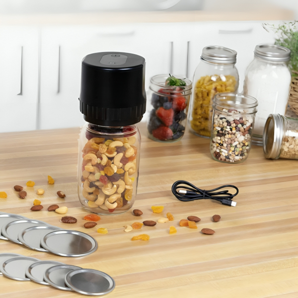 Electric Mason Jar Vacuum Sealer