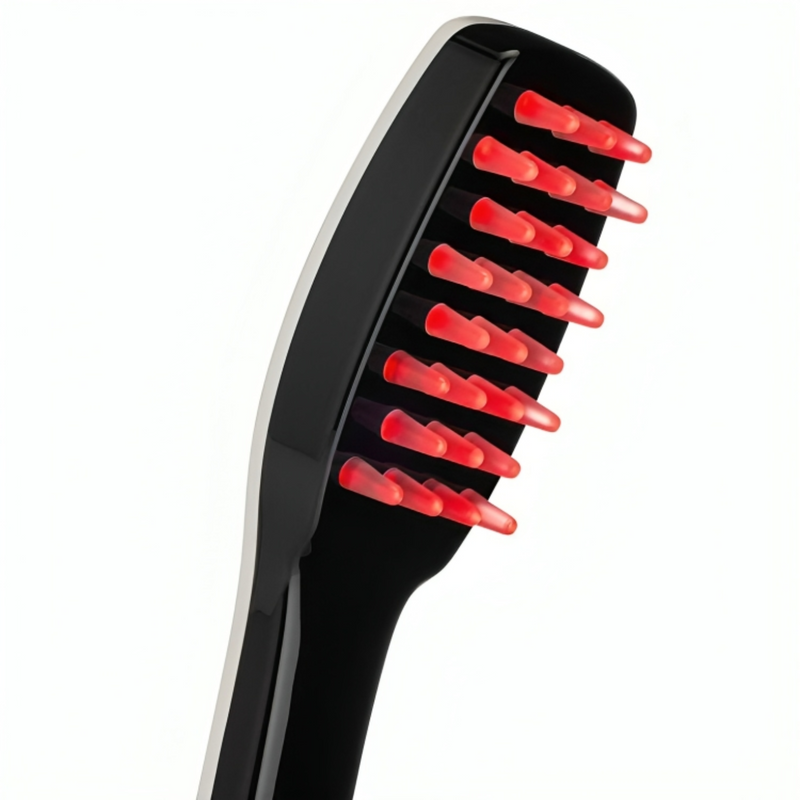 Red & Blue Light Therapy Hair Brush