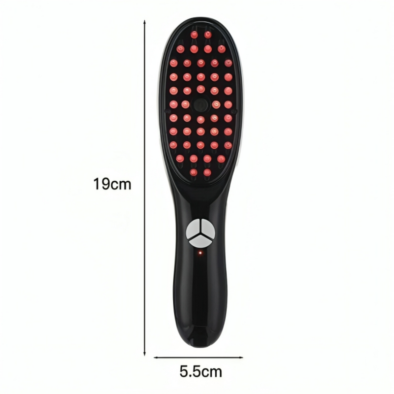 Red & Blue Light Therapy Hair Brush